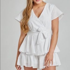 Altar’d State Allure White Romper